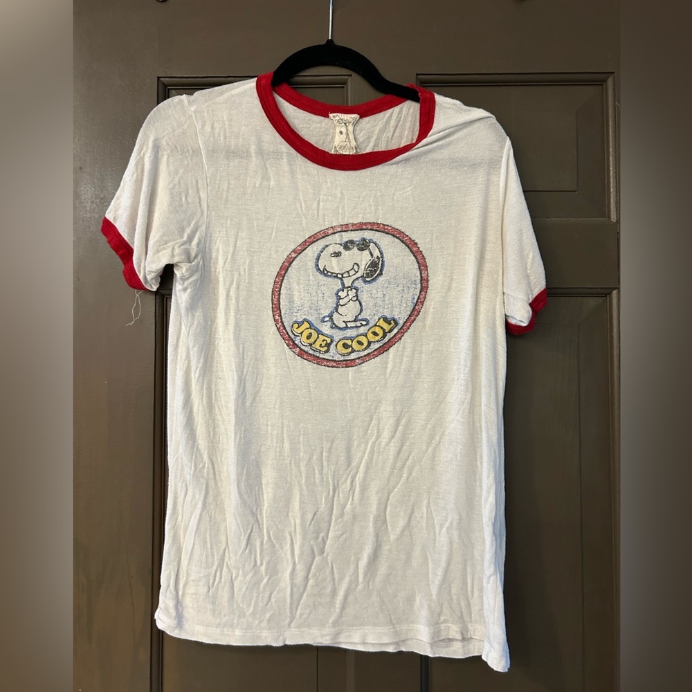 Joe cool snoopy shirt